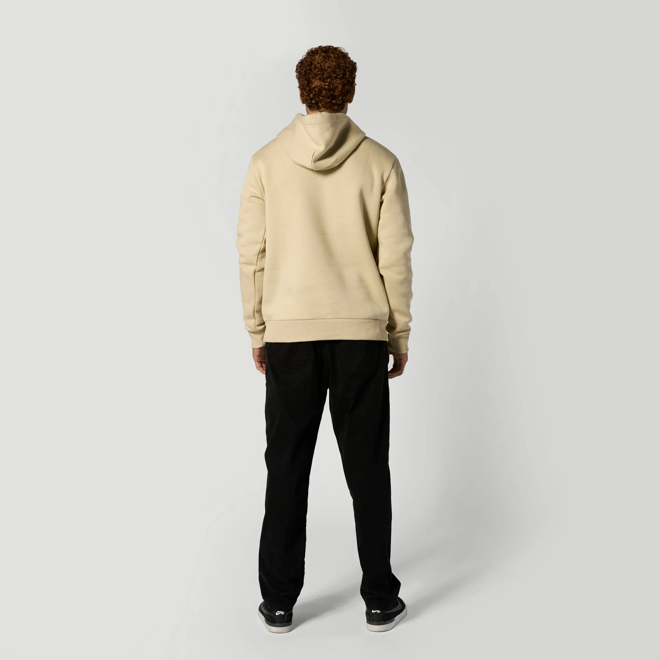 Brand Hood Sweat - Pale Khaki - 2026 - Image 6