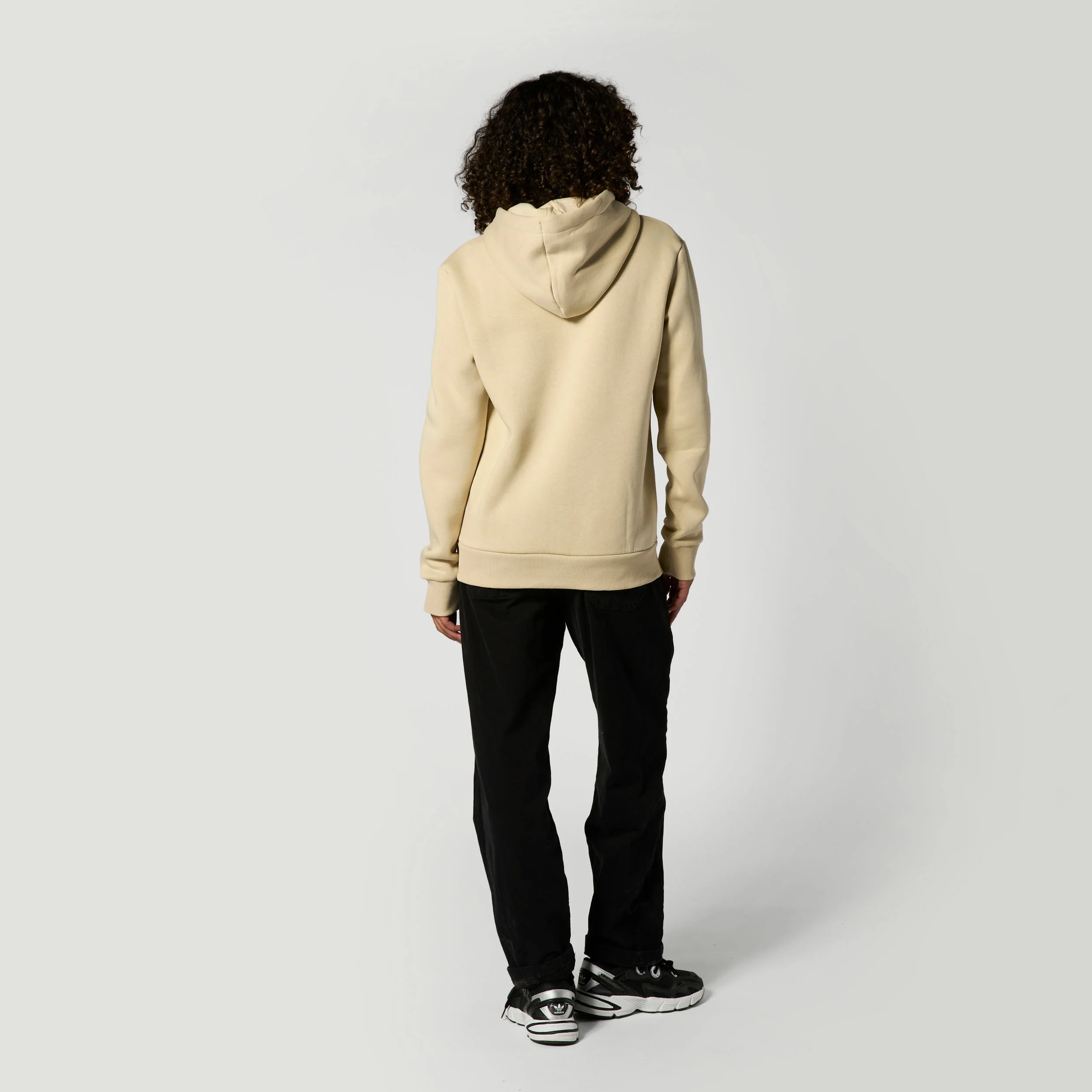 Brand Hood Sweat - Pale Khaki - 2026 - Image 8
