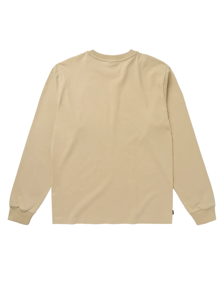 Brand L/S Tee - Pale Khaki - 2026 - Image 2