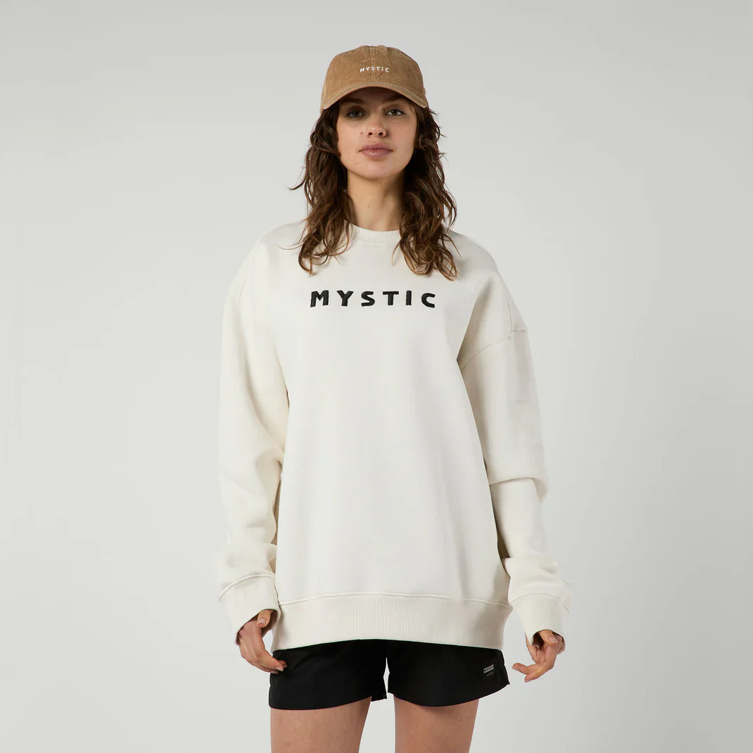 Brand Crew Sweat - Off White - 2025