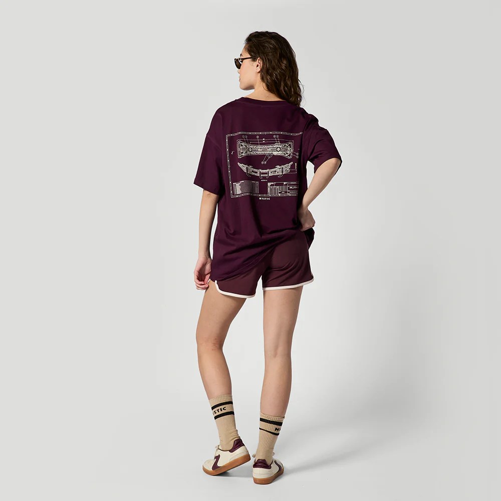 Concept SB1 Tee - Oxblood Red - 2026 - Image 2