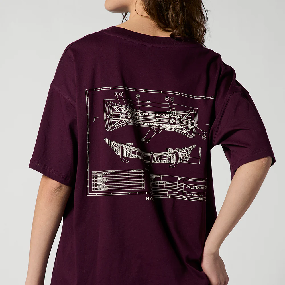 Concept SB1 Tee - Oxblood Red - 2026 - Image 5