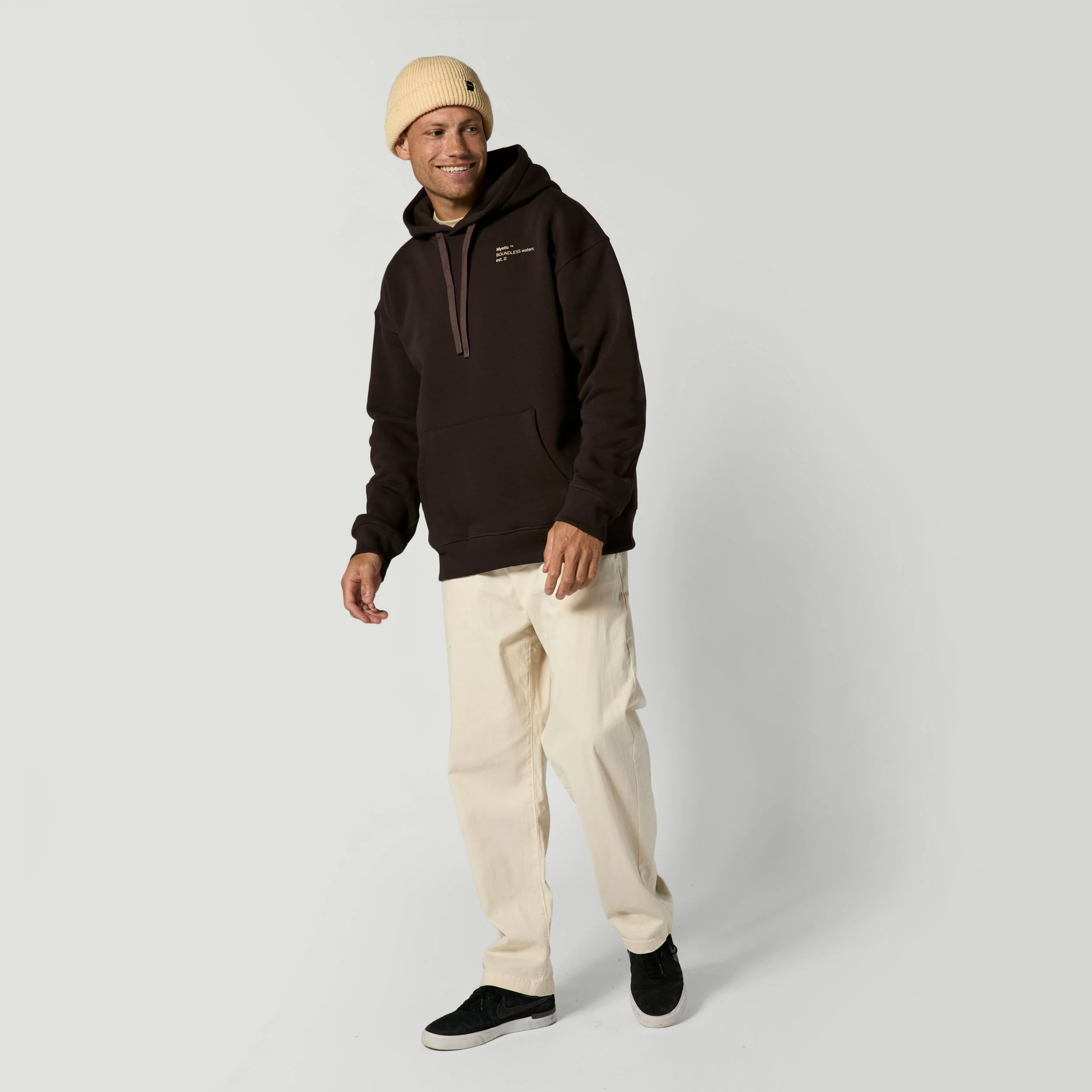 Heartsease Hood Sweat - Dark Brown - 2026