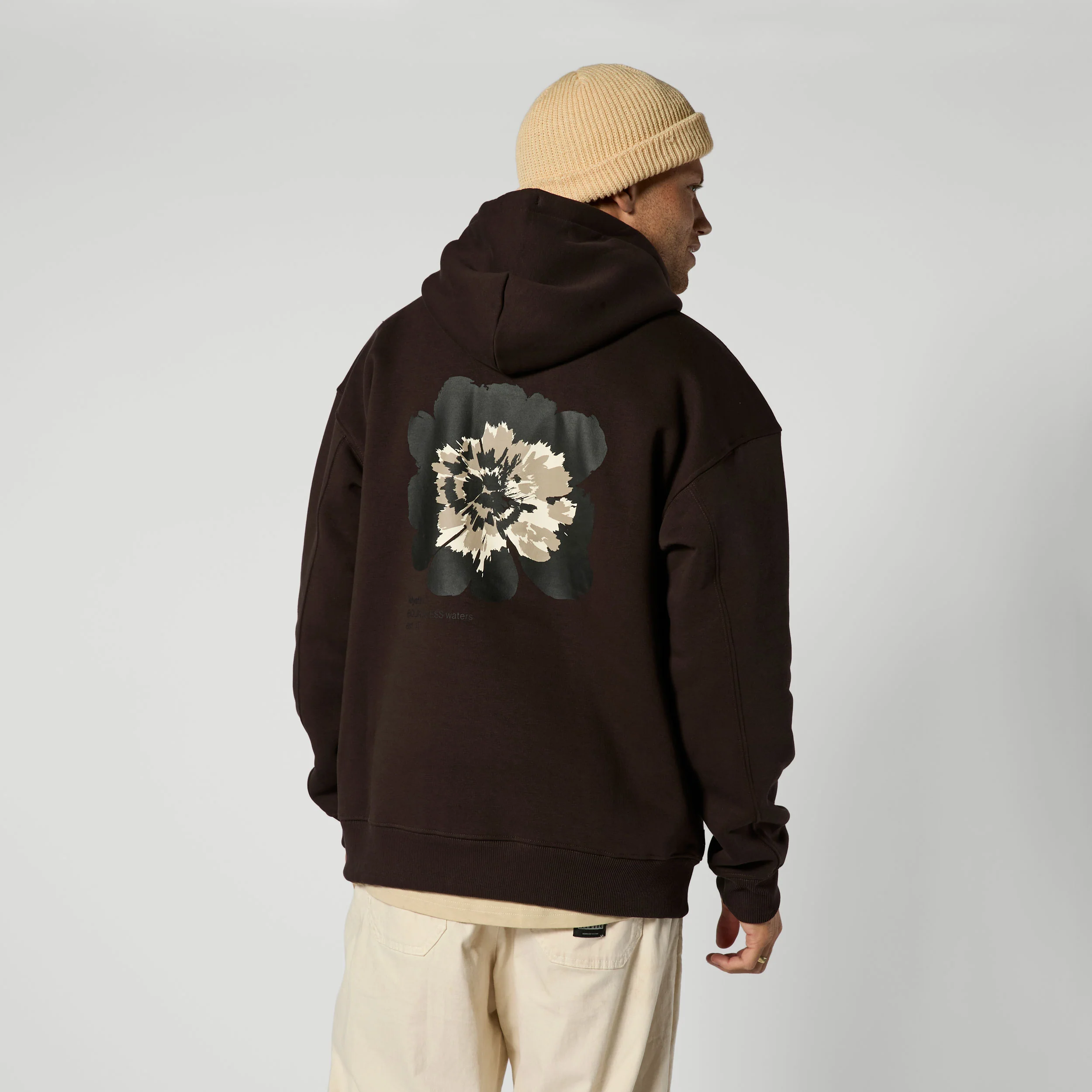 Heartsease Hood Sweat - Dark Brown - 2026 - Image 2