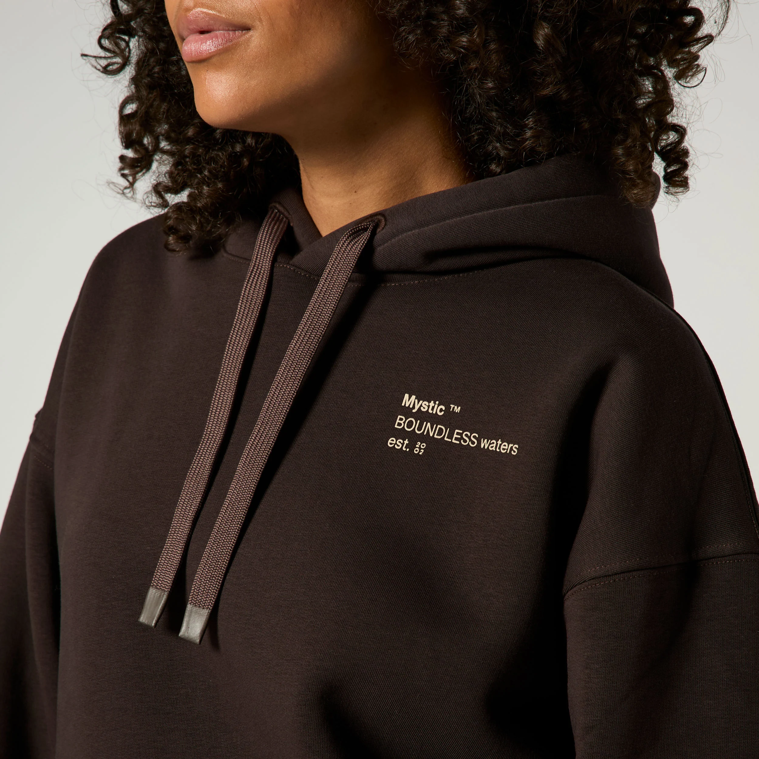 Heartsease Hood Sweat - Dark Brown - 2026 - Image 5