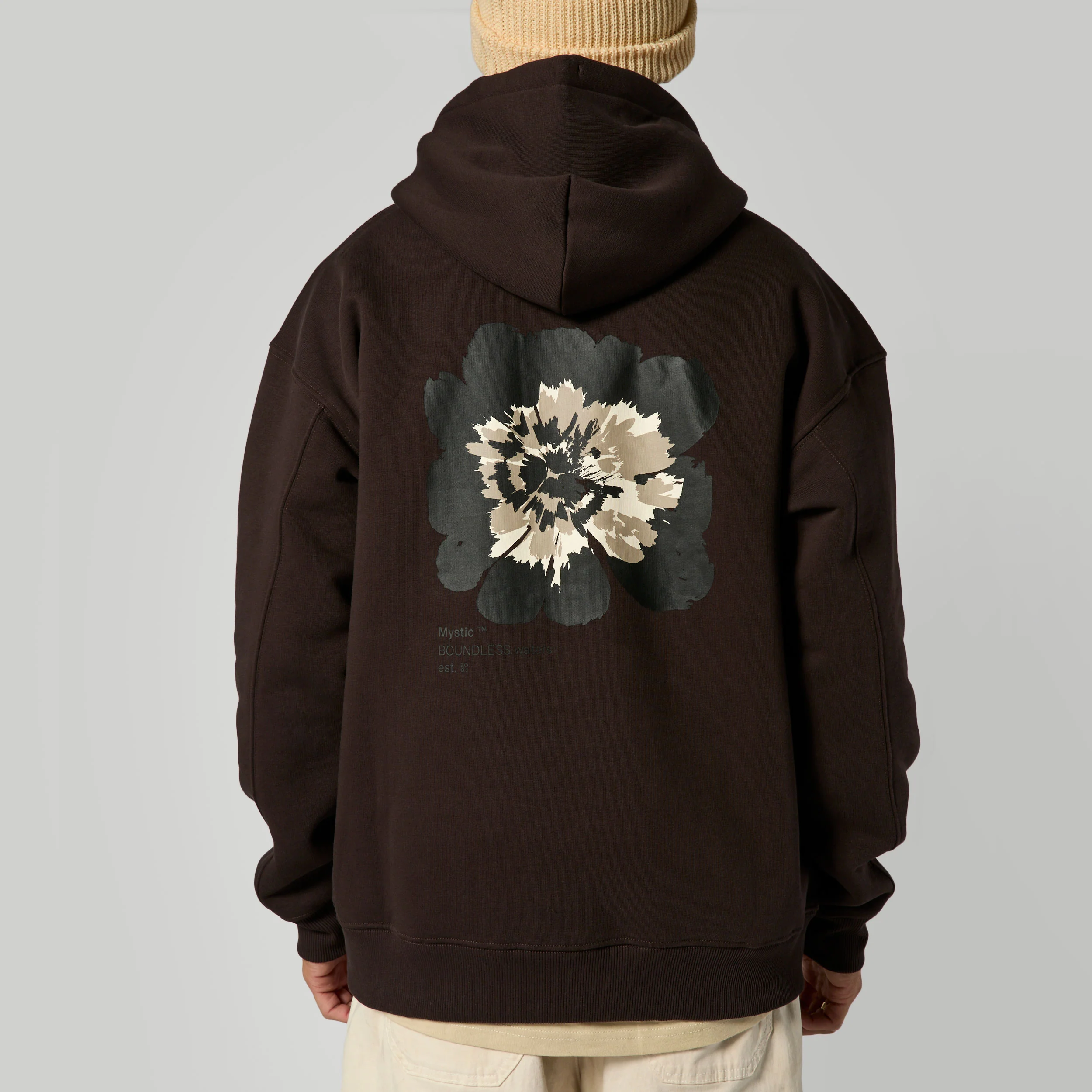 Heartsease Hood Sweat - Dark Brown - 2026 - Image 6