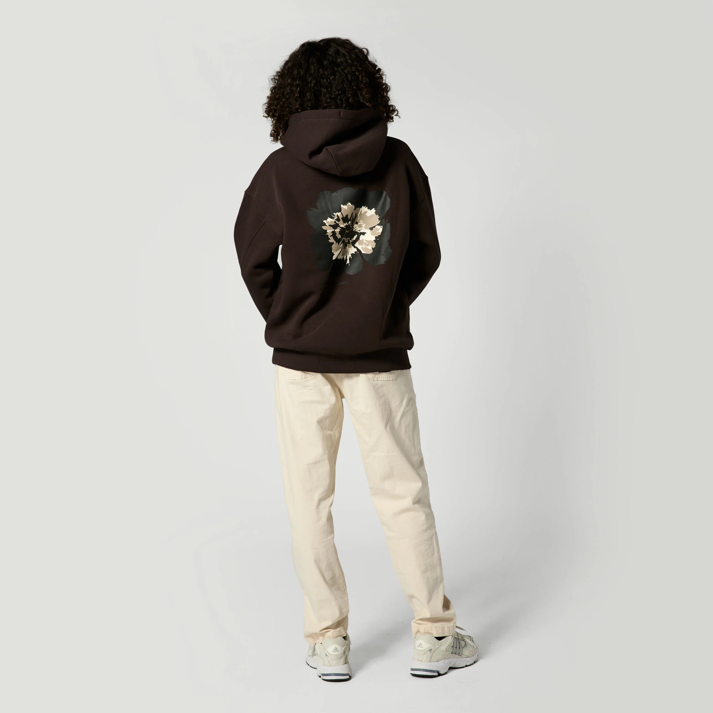 Heartsease Hood Sweat - Dark Brown - 2026 - Image 8