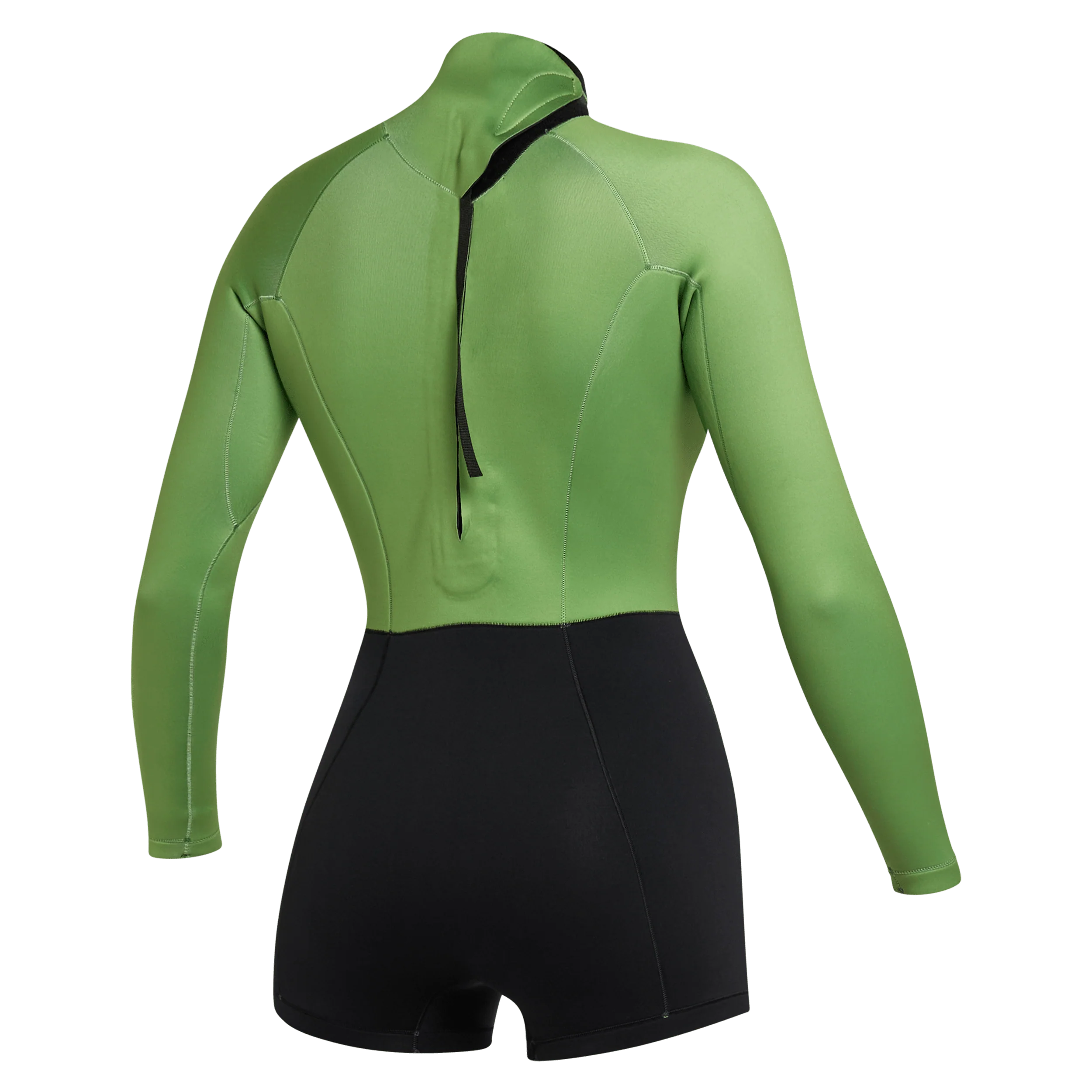Lunar Longarm Shorty 2/2mm Back Zip Women - Soft Green - 2026 - Image 2
