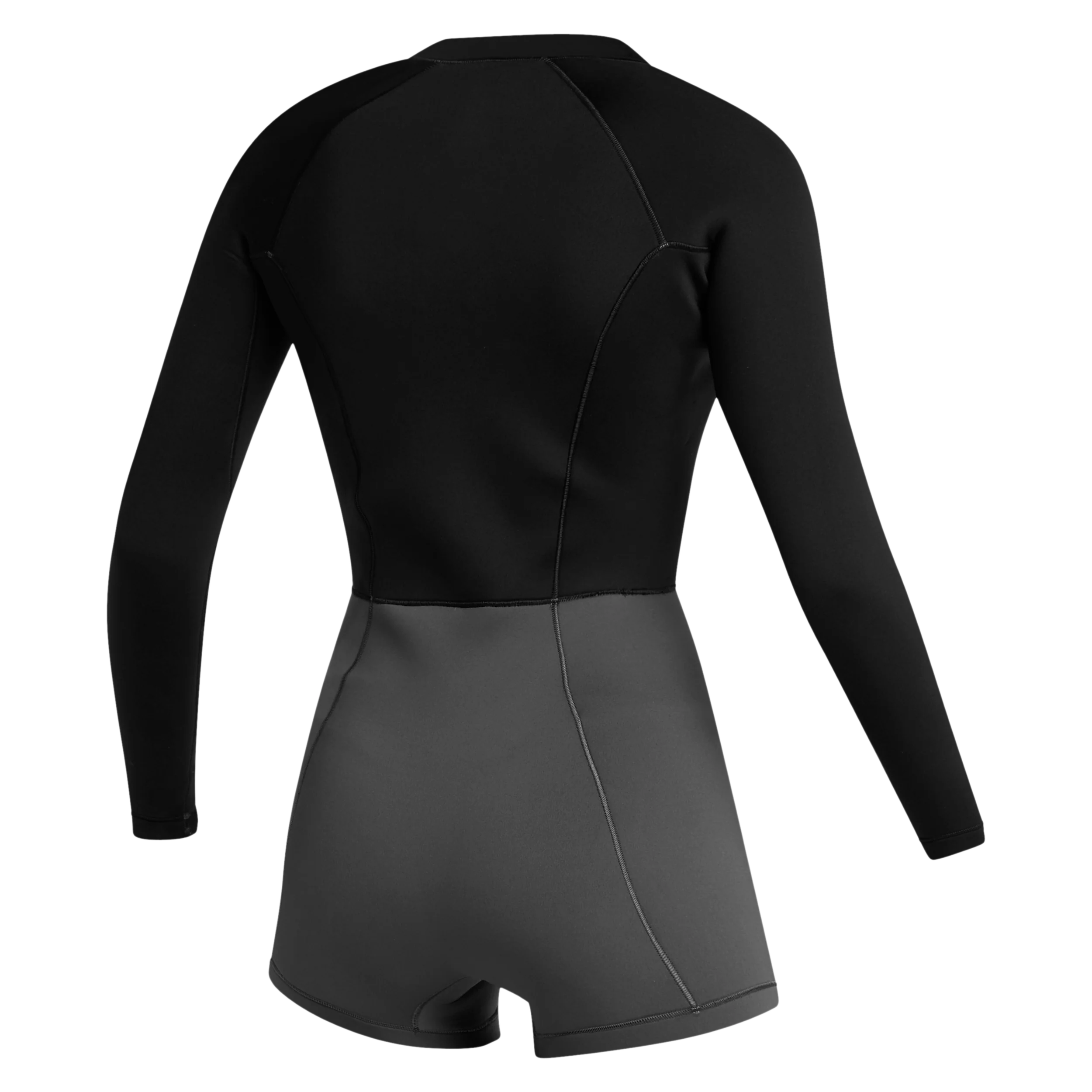 Lunar Longarm Shorty 2/2mm Front Zip Women - Black - 2026 - Image 2