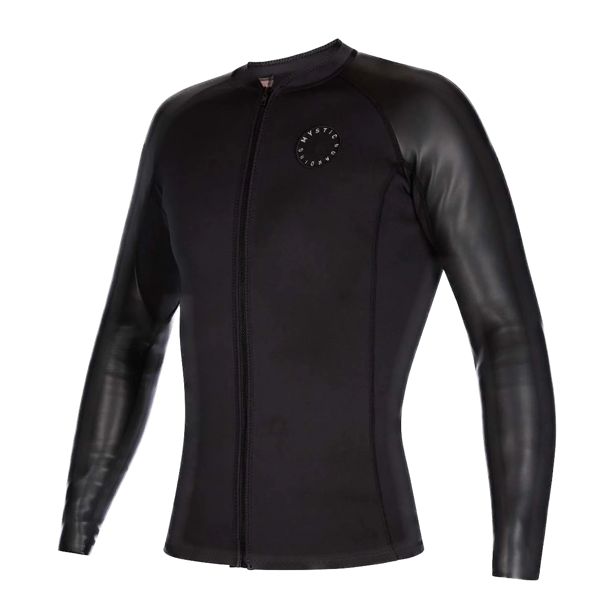 L/S Neoprene vest FZ - Black - 2023