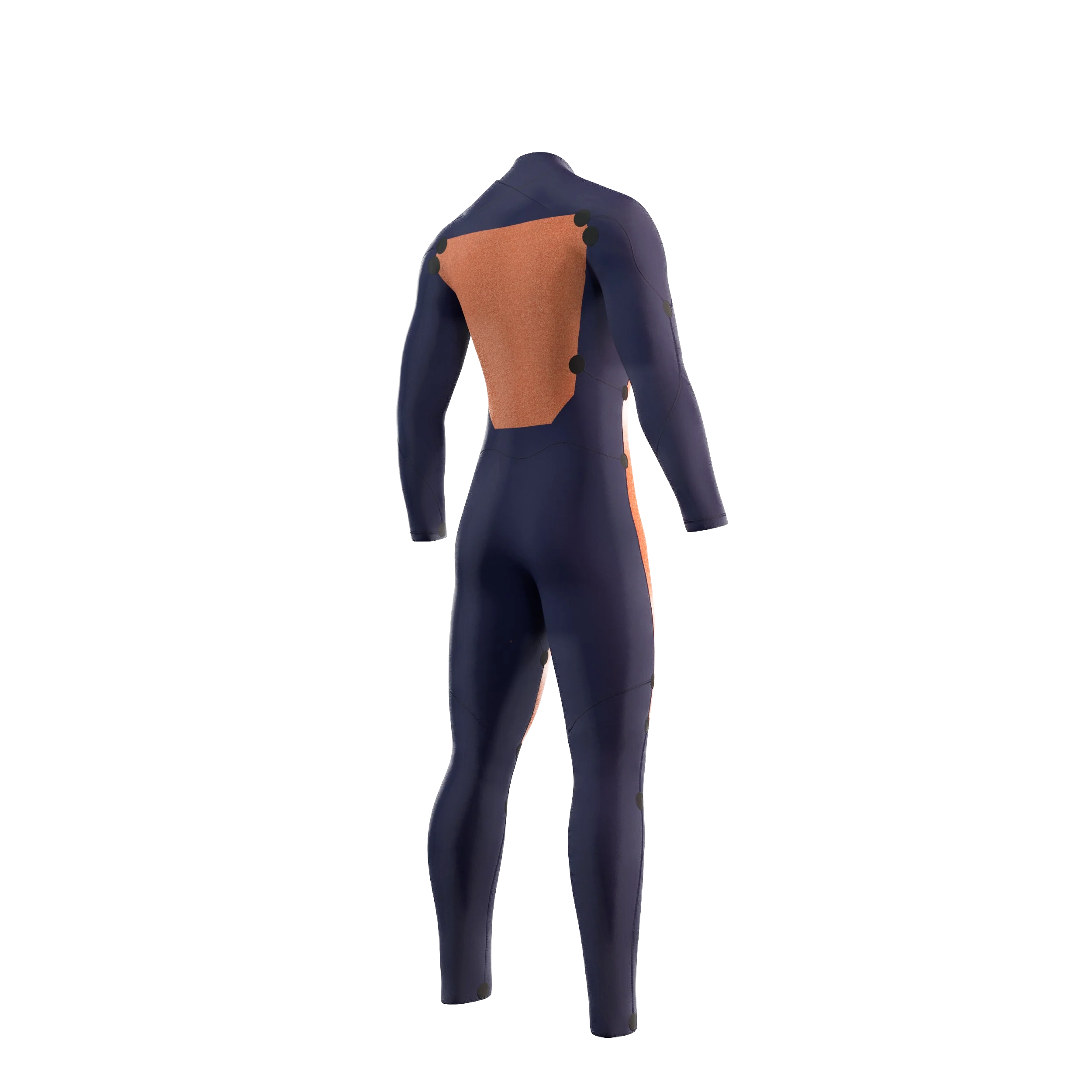 Star 3/2mm Front Zip Wetsuit - Black - 2024 - Image 4