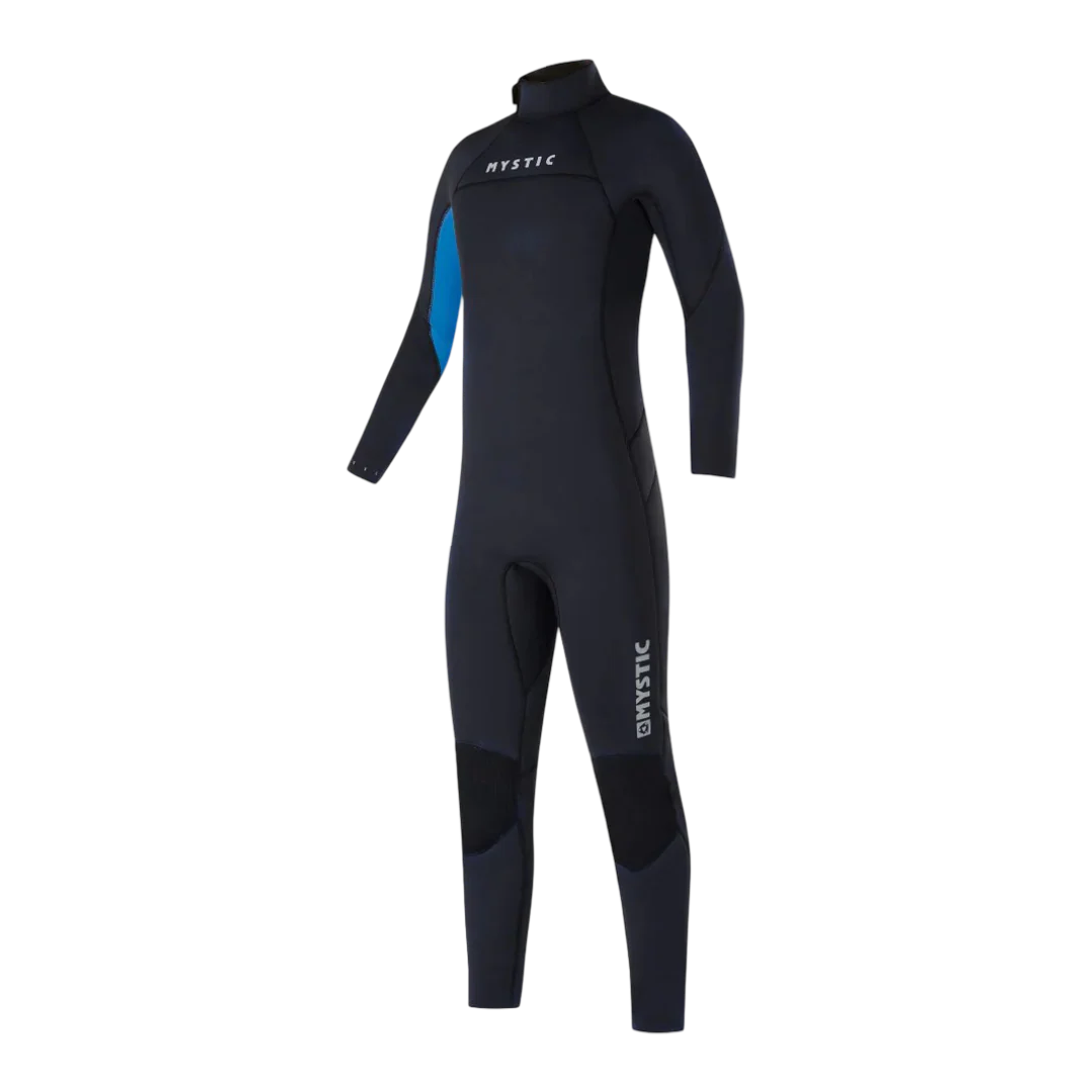 Star 3/2mm Fullsuit Back Zip Kids - Black/Blue - 2025