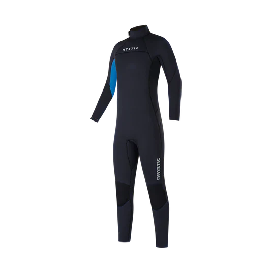 Star 5/4mm Fullsuit Back Zip Kids - Black/Blue - 2025