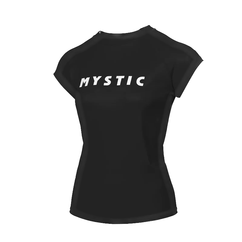 Star Short Sleeve Rashvest Women - Black - 2023