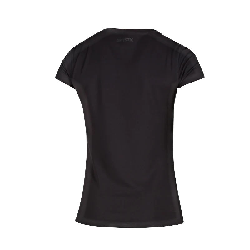 Star Short Sleeve Rashvest Women - Black - 2023 - Image 2