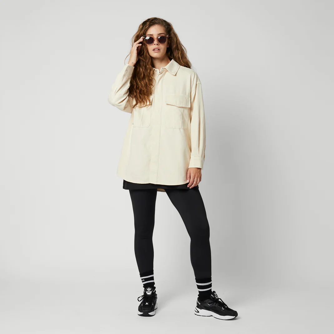 The Overshirt Shirt Womens - Off White - 2024