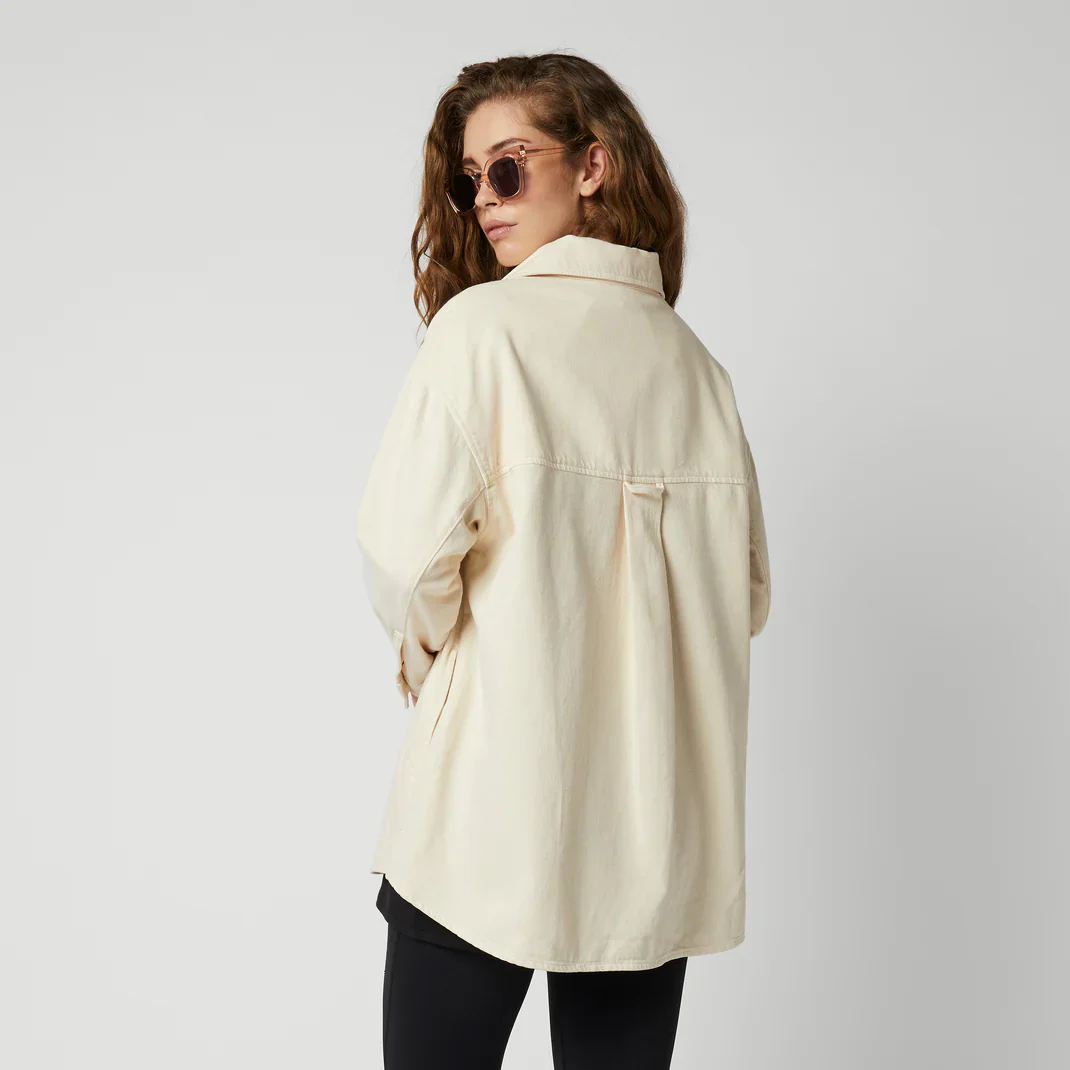 The Overshirt Shirt Womens - Off White - 2024 - Image 2