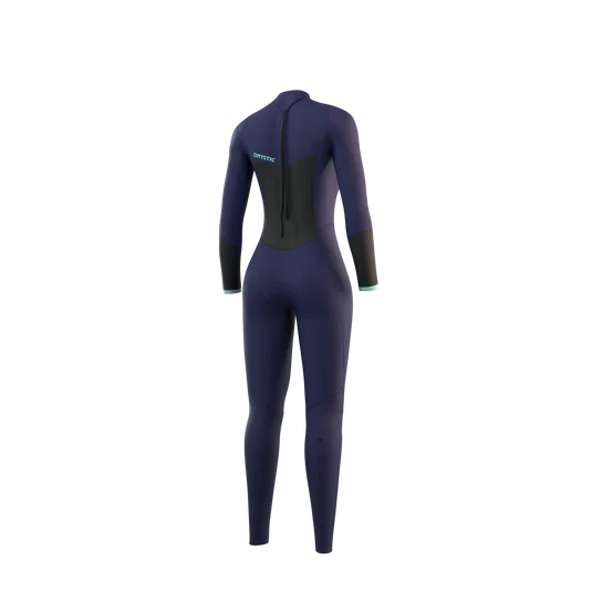 Womens Star 3/2mm Back Zip Wetsuit- Night Blue - 2024 - Image 3