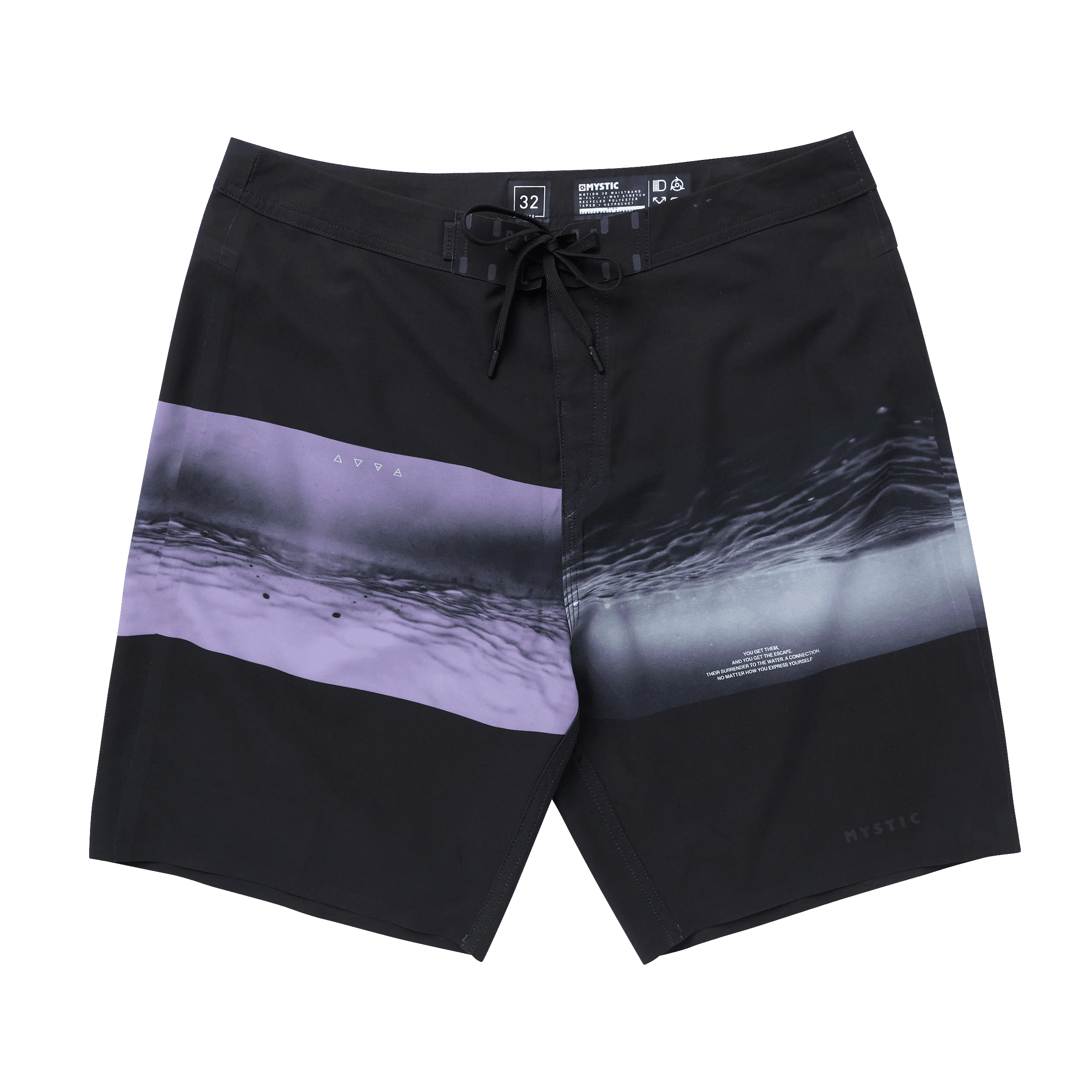 Region Boardshort - Black - 2025 - Image 3