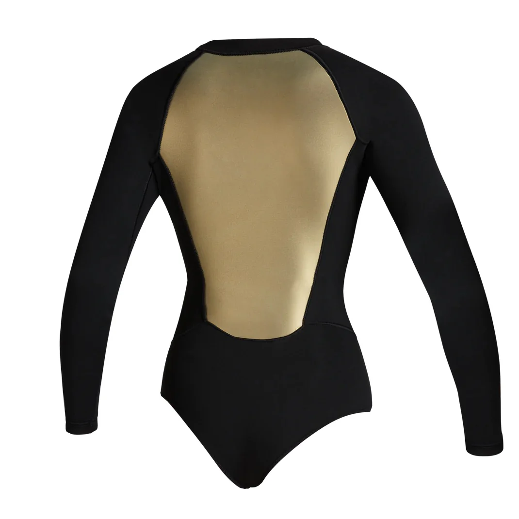 Sway Longarm Super Shorty 2/2mm Front Zip Women - Black / Gold - 2026 - Image 2