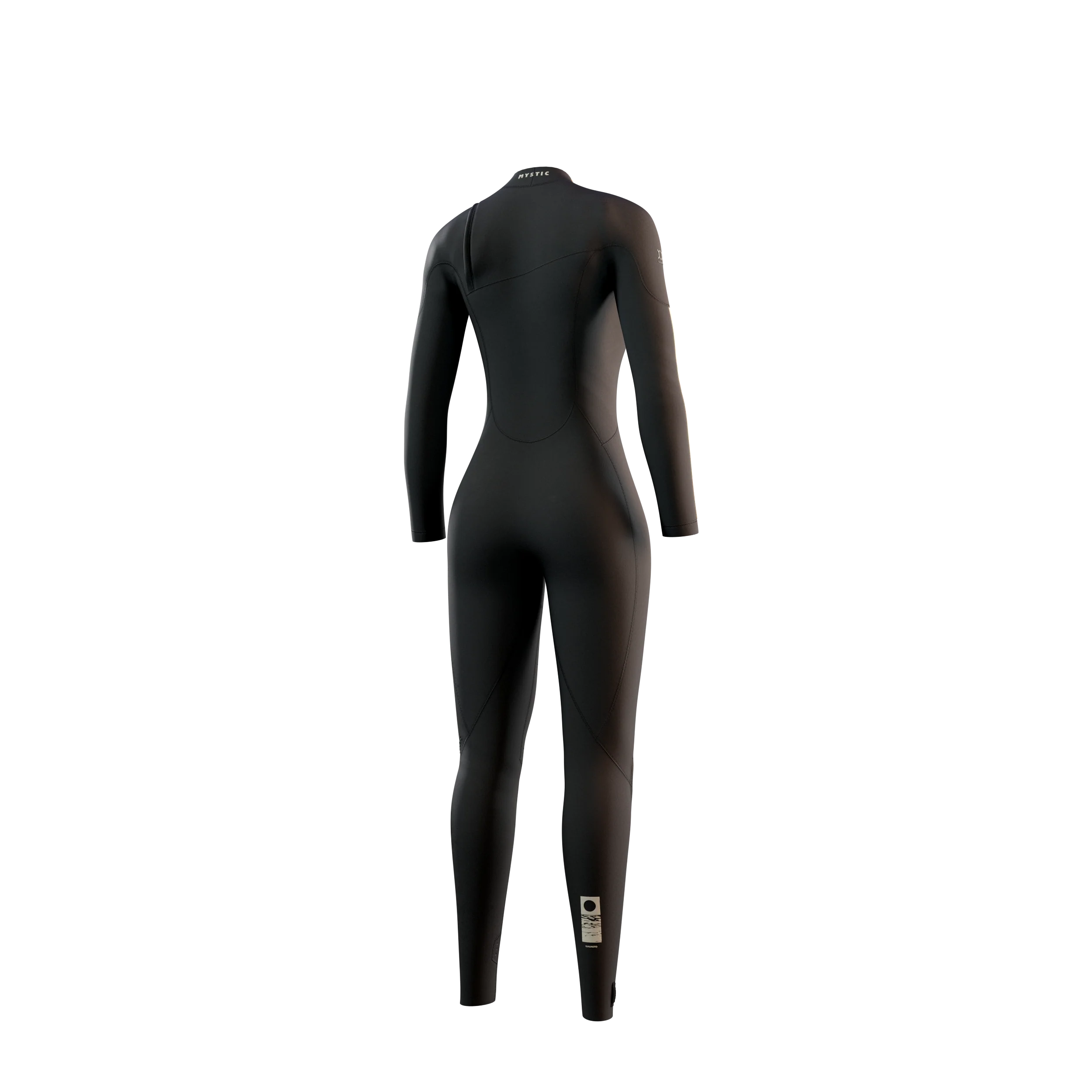 The One Fullsuit 4/3mm Zipfree Women - Black - 2024 - Image 3